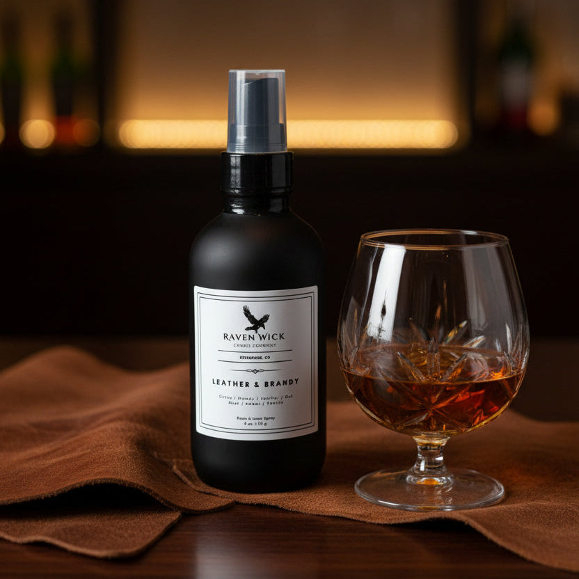 Leather & Brandy - Room & Linen Spray